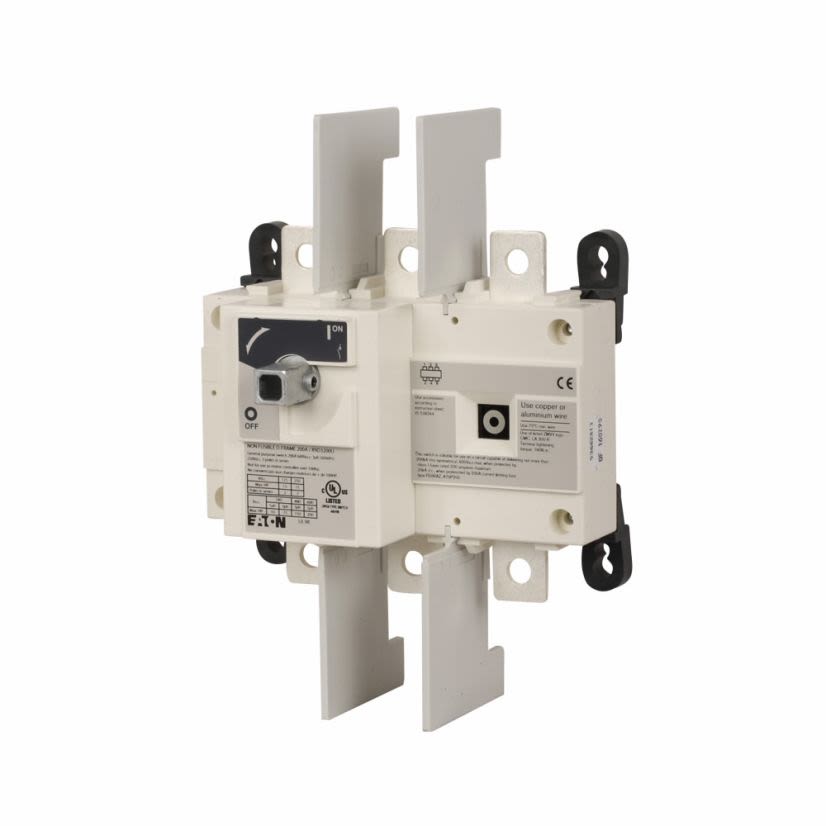 EATON Cutler-Hammer Series R9D3200U D Frame Non-Fusible Rotary Disconnect Switch, 600 VAC, 200 A, 192 hp, 200 hp, 3 Poles