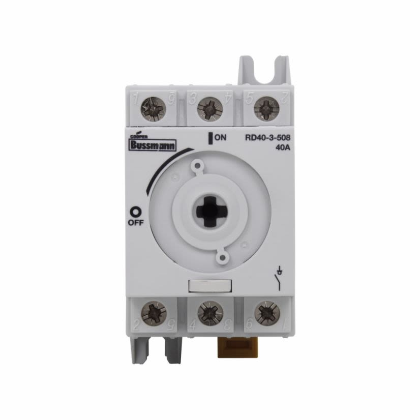 EATON Bussmann Edison RD16-3-508 Non-Fused Disconnect Switch, 600 V AC, 16 A, 10 hp, 3 Poles