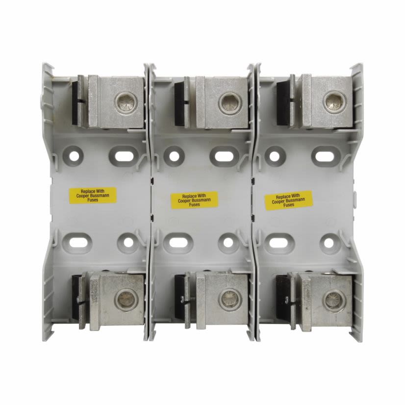 Edison RM25400-3CR Knife Blade Fuse Block, 250 VAC, 400 A, Class R, 3 Poles