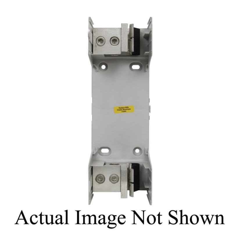 Edison RM60600-1CR RM600 Modular Knife Blade Fuse Block, 600 VAC, 600 A, R Class, 4 AWG to 500 kcmil Wire, 1 Pole