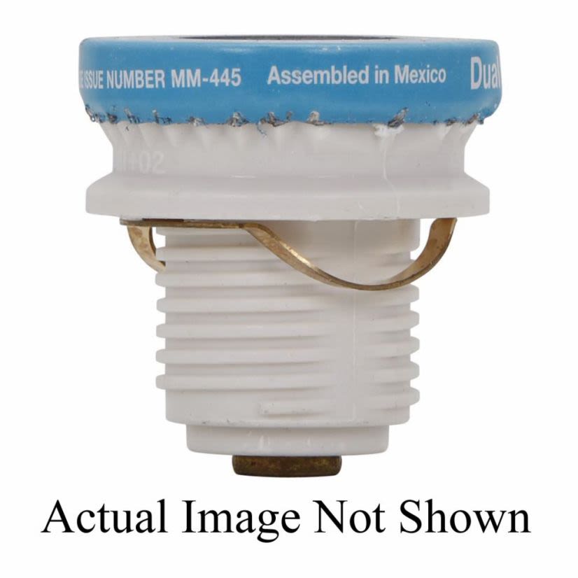 EATON Bussmann Series S-6-1/4 S Series Heavy Duty Time Delay Fusestat Plug Fuse, 6.25 A, 125 VAC, 10 kA, Round Body