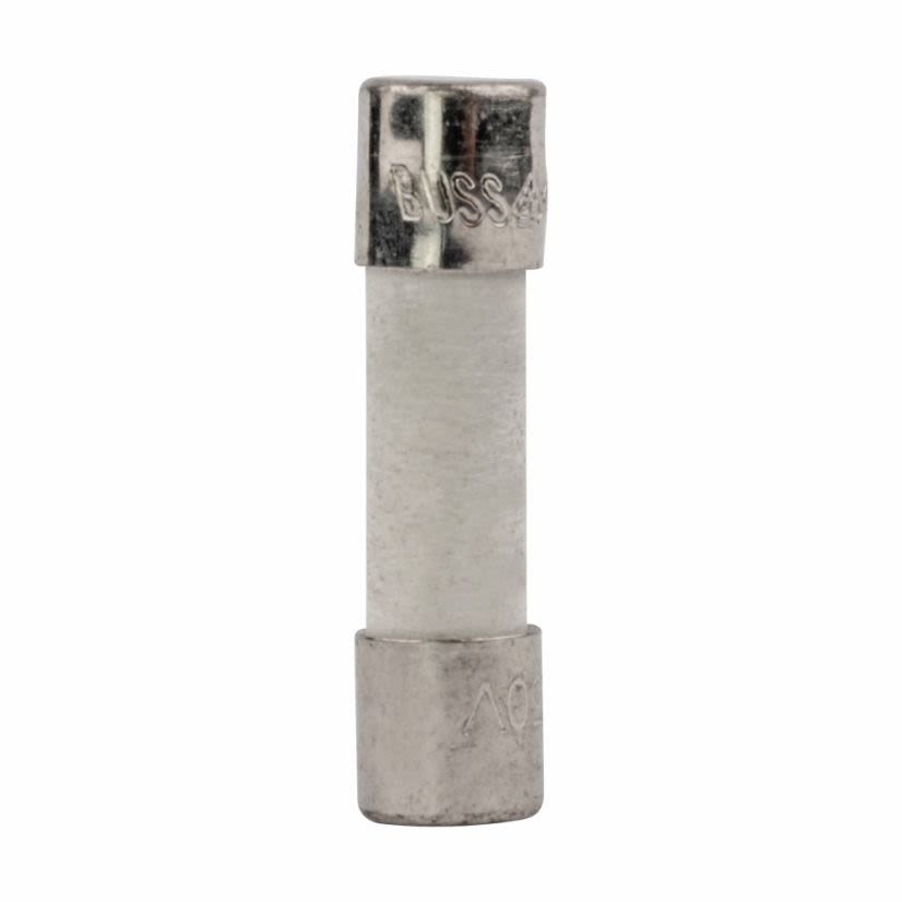 Edison S501-1-R High Breaking Capacity Fast Acting Fuse, 1 A, 250 V AC, 1.5 kA Interrupt, Cylindrical Body