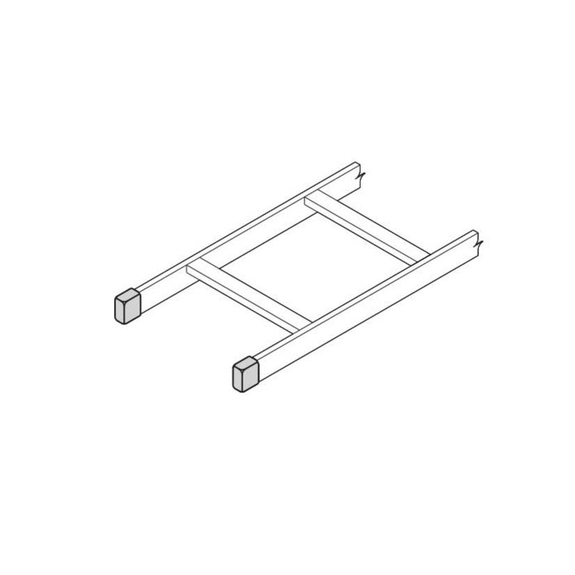 EATON B-Line Series SB21BNEO Runway End Cap, For Use With SB15, SB17 and SB18 Cable Runway, Neoprene Rubber, Black