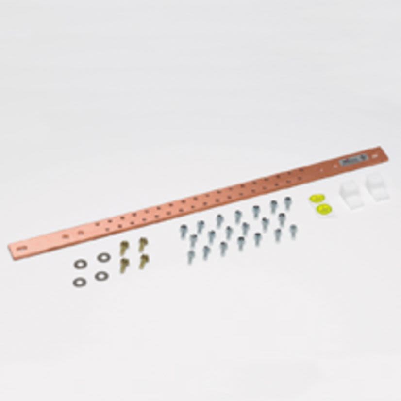 EATON B-Line SBHB119K Horizontal Ground Bar, 19-3/8 in L x 3-/16 in W x 1 in H