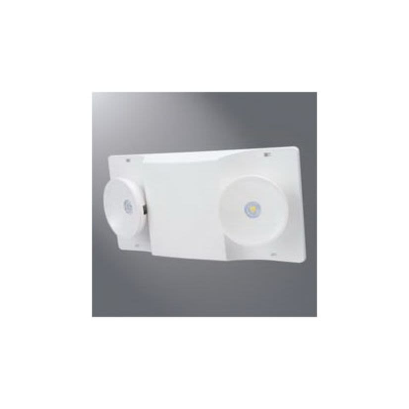 Cooper Lighting Sure-Lites SEL17 Emergency Lighting Lamp, LED Lamp, 120 to 277 VAC, 2 Heads, Polycarbonate