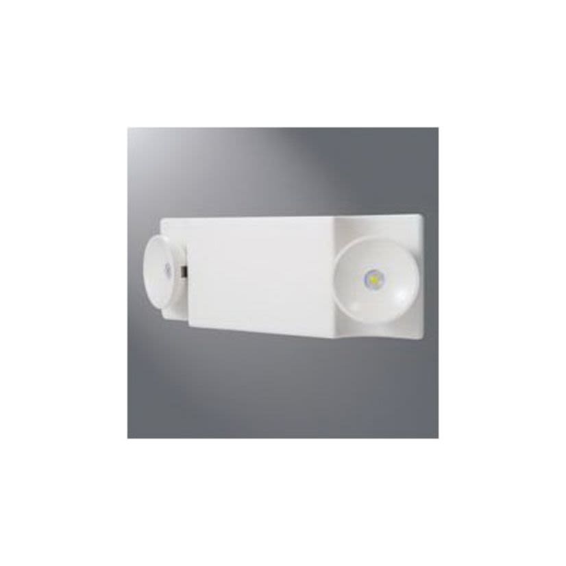 Cooper Lighting Sure-Lites SEL25 Emergency Lighting Lamp, LED Lamp, 120 to 277 VAC, 2 Heads, Polycarbonate