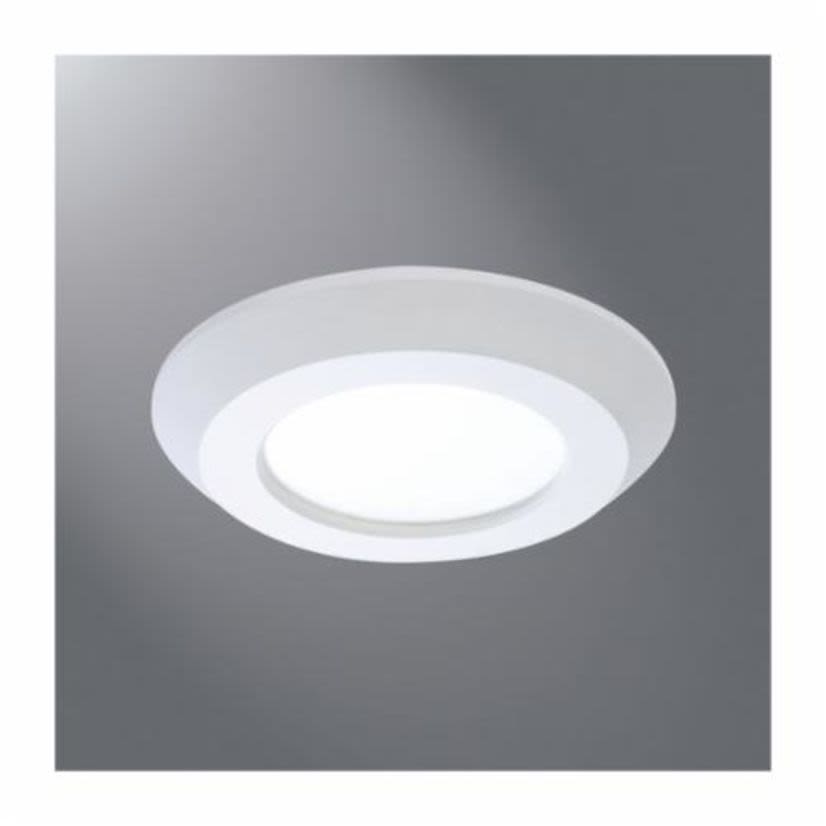 Halo AIR-TITE SLD405830WH Recessed Downlight, 12.2 W Fixture, 4 in Ceiling Opening, 120 V AC, Aluminum Housing