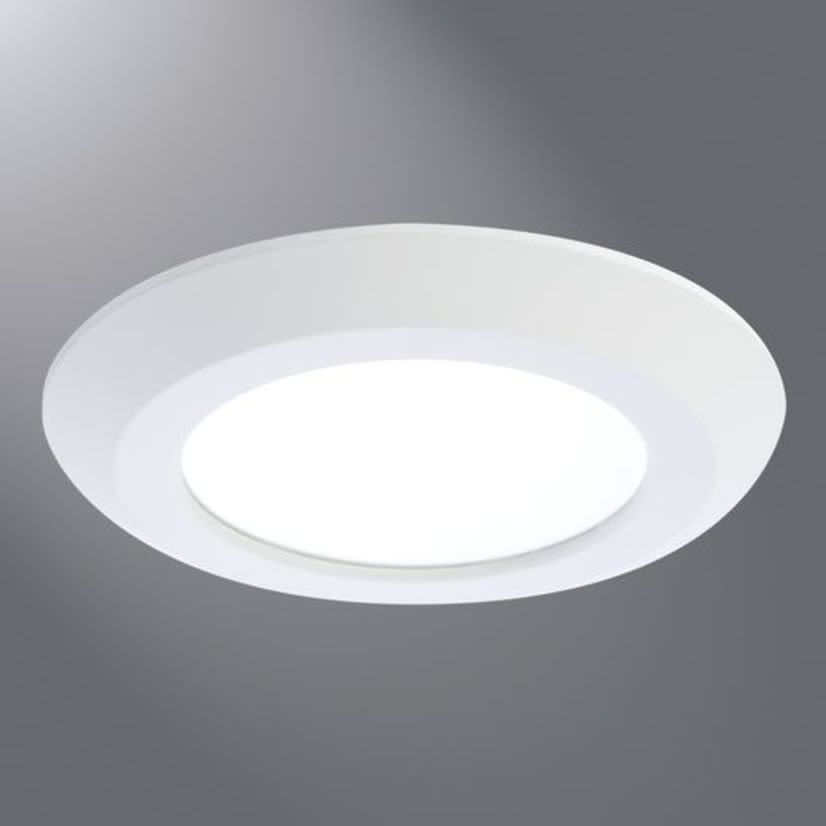 Halo SLD606830WH SLD6 600 LED Downlight, 12.2 W Fixture, 6 in Ceiling Opening, 120 V AC, Aluminum Housing