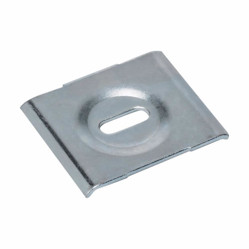 B-Line SUPT WASHER SS Hold Down Plate, For Use With 4 in W Tray, 0.28 x 0.7 in, 316 Stainless Steel