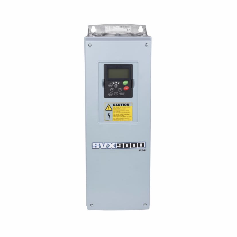 EATON Cutler-Hammer Series SVX020A1-4A1B1 SVX9000 3-Phase Independent Adjustable Frequency Drive, 380/500/480 VAC, 31/38 A, 20 hp, 7.6 in W x 9.3 in D