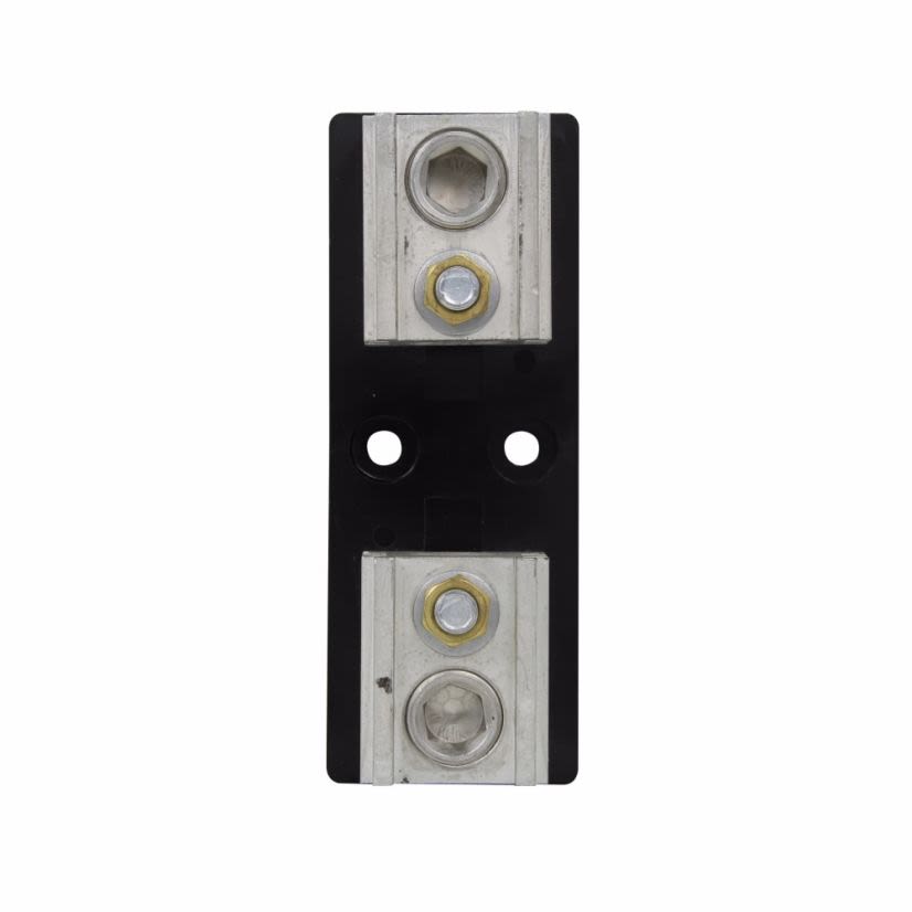 Edison T60400-1C T600 Open Style Fuse Block, 600 V AC/DC, 201 to 400 A, T Class, 2/0 AWG to 600 kcmil Wire, 1 Pole
