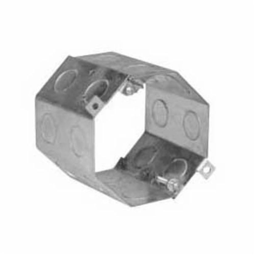 EATON Crouse-Hinds series TP644 Specialty Welded Concrete Box, Steel, 47 Cubic Inch Capacity