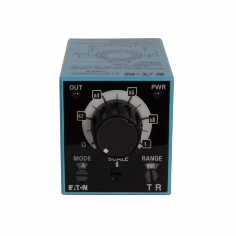 EATON Cutler-Hammer Series TRFP240AC TR Series Timing Relay, 0.1 s Setting, 240 VAC, 11 Pin, DPDT 2-Form C Contact