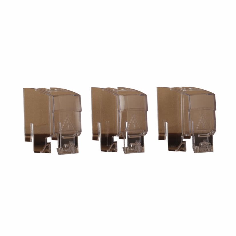 EATON Cutler-Hammer Series TSR9M3 3-Pole Line/Load Side Rotary Disconnect Terminal Shroud, Switch Rating 400 A, For Use With AC Series 2NO-2NC Auxiliary Contacts and R9 Series M-Frame Switch