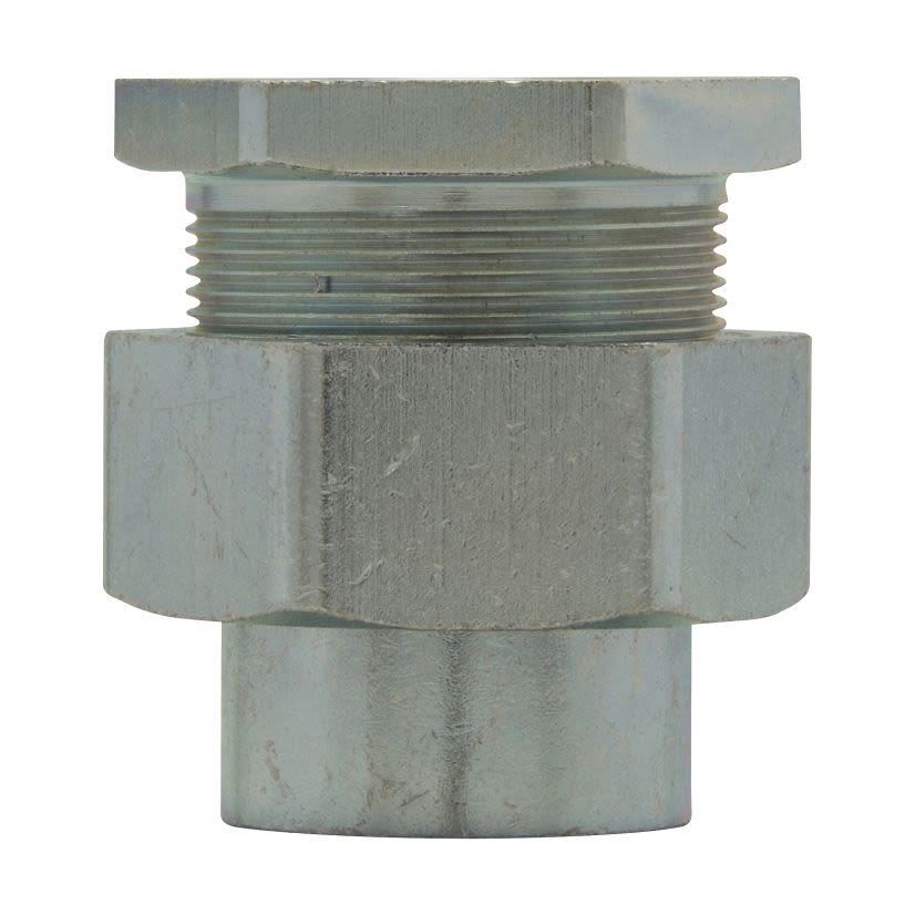 EATON Crouse-Hinds series UNF205 union, Rigid/IMC, Female, Steel, Group B rated, 3/4 Inch