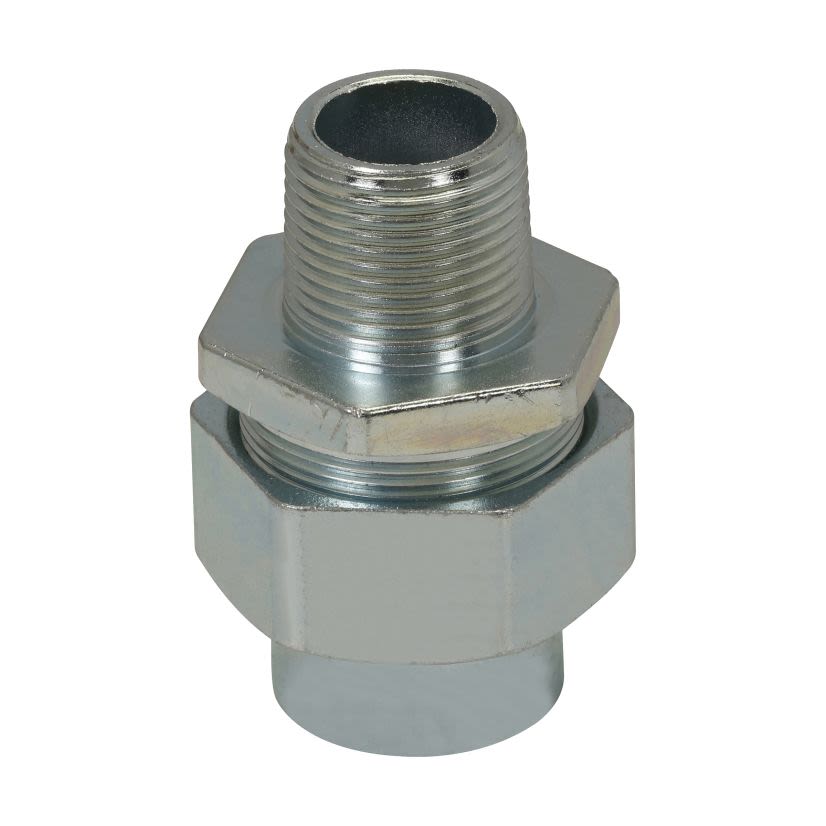 EATON Crouse-Hinds series UNY205 union, Rigid/IMC, Male, Steel, Group B rated, 3/4 Inch