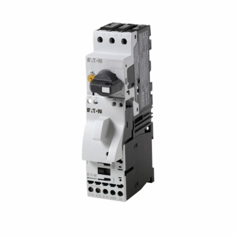 EATON Cutler-Hammer Series XTCE012B10TD B-Frame Full Voltage Non-Reversing IEC Contactor, 24 VDC V Coil, 12 A, 1NO Contact, 3 Poles