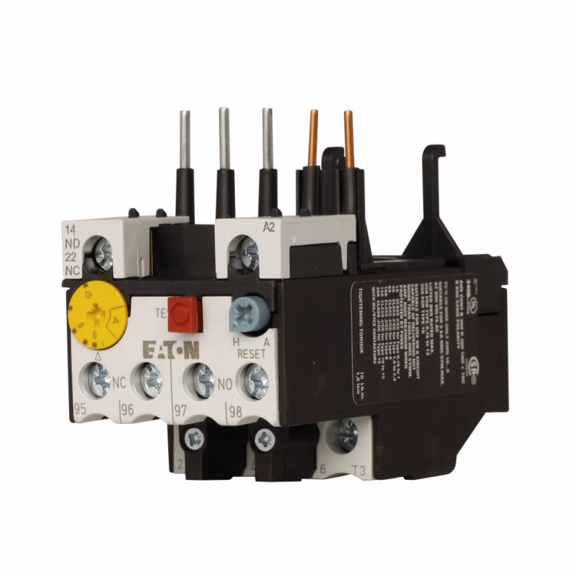 EATON Cutler-Hammer Series XTOB010BC1 Bi-Metallic Overload Relay With 2/0 AWG Lug, 6 to 10 A, 1NO-1NC Contact Form