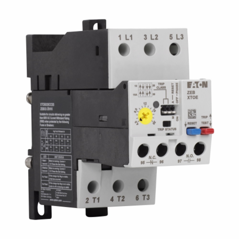 EATON Cutler-Hammer Series XTOE020CCSS Electronic Overload Relay, 4 to 20 A