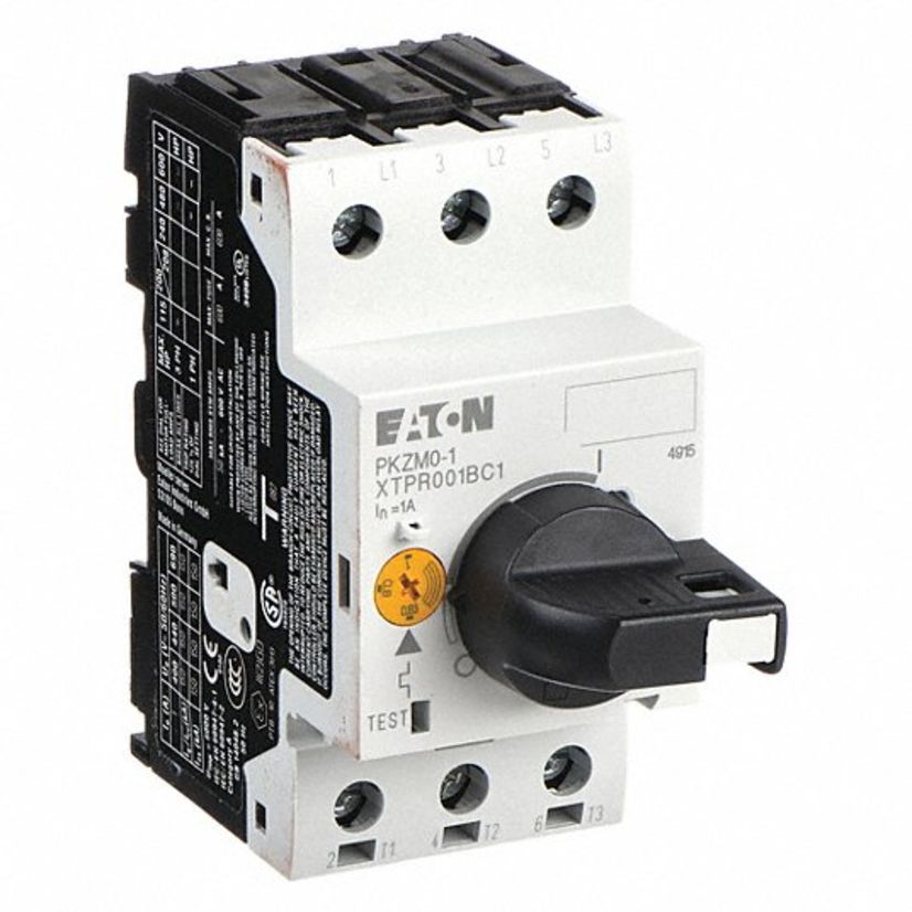 EATON Cutler-Hammer Series XTPR001BC1 MSAA265335 MMP ROTARY FRAME B CLASS 10 0.63-1A