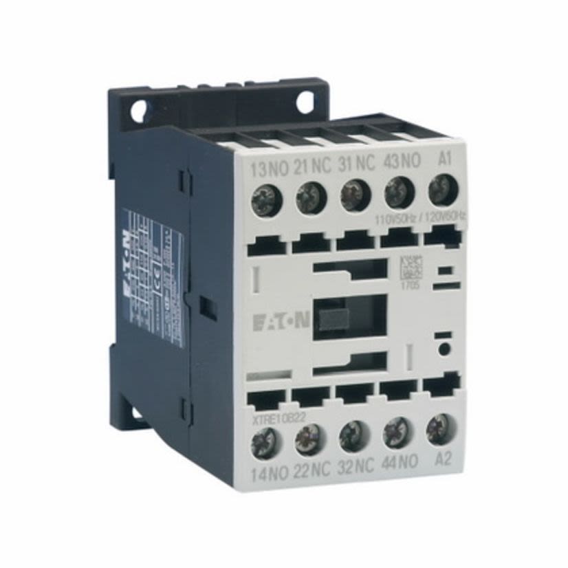 EATON Cutler-Hammer Series XTRE10B22TD MSAA276414 CONTROL RELAY 10A FRAME B 2NO2NC 24VDC COIL
