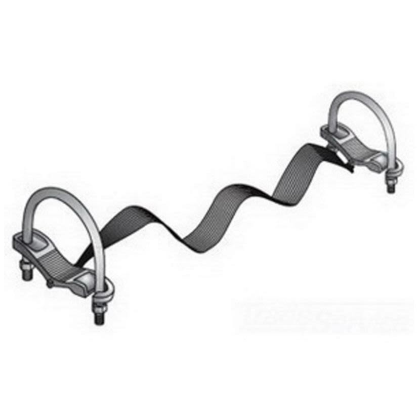 Emerson Electric O-Z/Gedney BJ-2530-14 Bonding Jumper, Iron/Steel/Tinned Copper