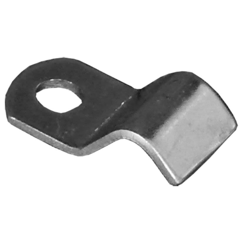 Appleton® NEER™ BX-50 1-Hole Cable Strap, 3/8 in, For Use With Armored Cable, Steel, Zinc Plated