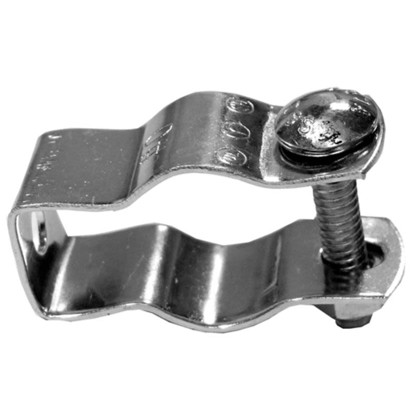 Appleton® NEER™ CH-300-B CH-B Conduit Hanger with Carriage Bolt and Nut, 1-1/4HW in, For Use With IMC/EMT/PVC/Rigid Conduit, Steel, Zinc Plated