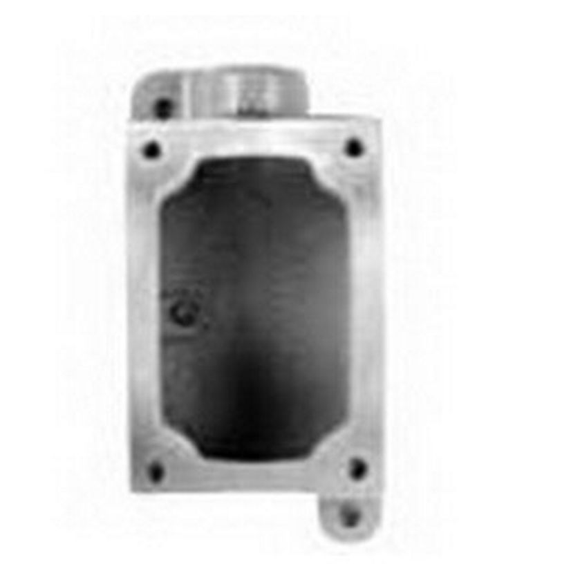 Appleton® EDSC271 1-Gang Feed-Through Electrical Box, NEMA 3R/7B/9EFG NEMA Rating, Malleable Iron
