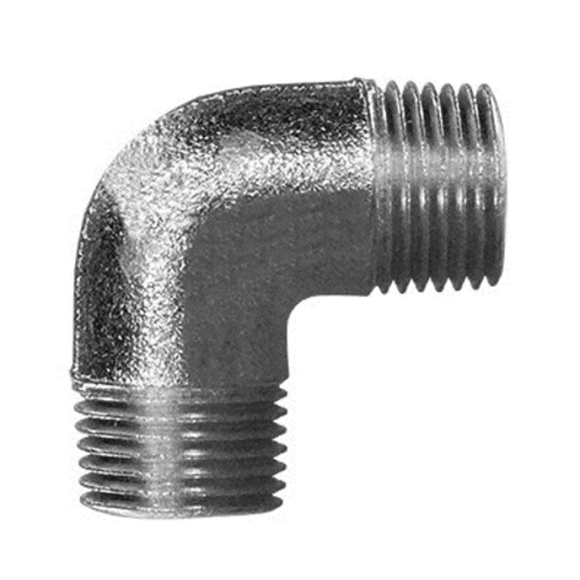 Emerson Electric Appleton® UNILETS® ELM90-75 Dust-Ignitionproof Explosionproof Conduit Elbow, 3/4 in Trade, 90 deg, Malleable Iron, Zinc Electroplated