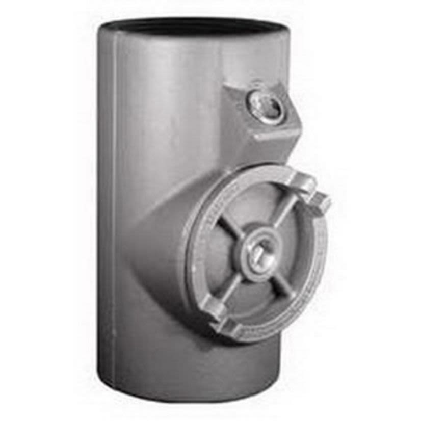 Appleton UNILETS EYF-400 Dust-Ignitionproof Explosionproof Raintight Conduit Sealing Fitting, 4 in, For Use With IMC/Threaded Rigid Metallic Conduit, Malleable Iron, Triple Coated