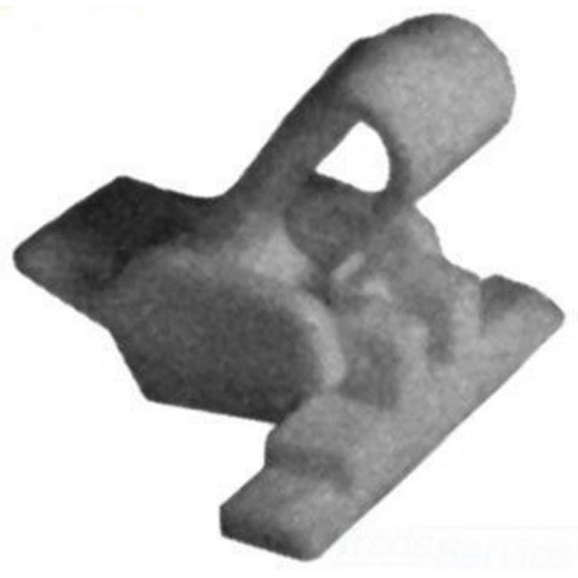 Emerson Electric Appleton® FPCLIP Standard Lens Clip, For Use With FR, FZ and FD Series Non-Metallic Fluorescent Lighting Fixture, Plastic