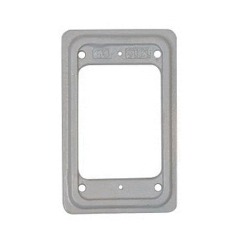 Emerson Electric Appleton® UNILETS™ FS-1EXT Type FS Heavy Duty Device Box, Malleable Iron, 1 Gangs, 2 in H