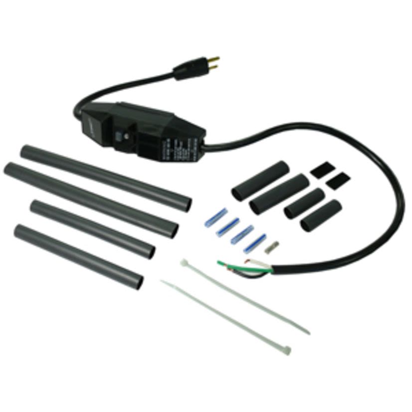 Emerson Electric EasyHeat® SR Trace™ GFST1 Plug Adapter Kit, For Use With SR-J Self Regulating Heating Cable