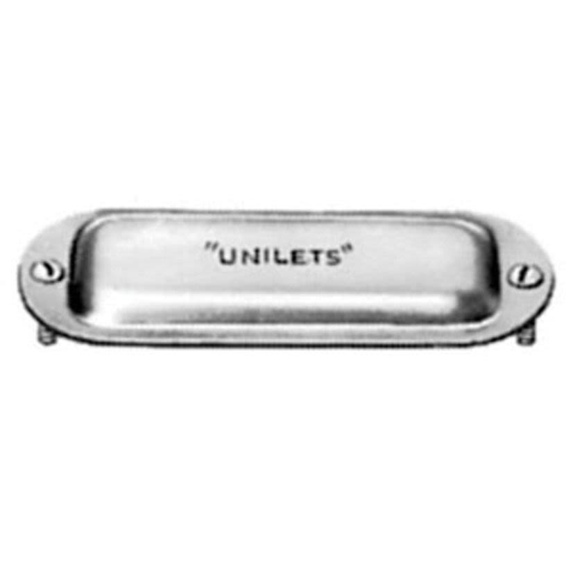 Emerson Electric Appleton® UNILETS™ K75 Blank Conduit Body Cover, 3/4 in Hub, For Use With Form 35™ UNILETS™ Conduit Outlet Body, Steel, Zinc Electroplated