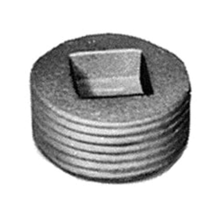 Emerson Electric Appleton® UNILETS® PLG-50R Dust-Ignitionproof Recessed Head Close-Up Explosionproof Plug, 1/2 in, For Use With IMC/Threaded Rigid Metallic Conduit, Steel, Zinc Electroplated