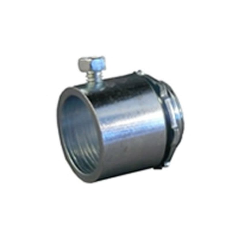 Appleton® SNTC-100 Compression Connector, 1 in Trade, For Use With Threadless Rigid Conduit, Malleable Iron/Steel