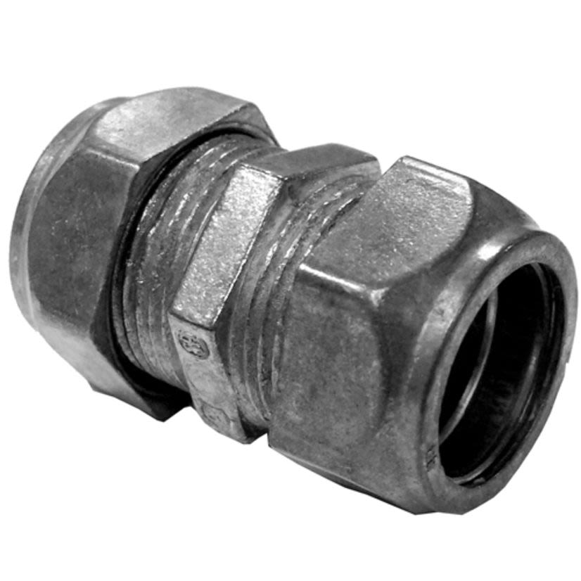 Appleton NEER TC-613 TC-600 Compression Coupling, 1 in, For Use With EMT Conduit, Die Cast Zinc