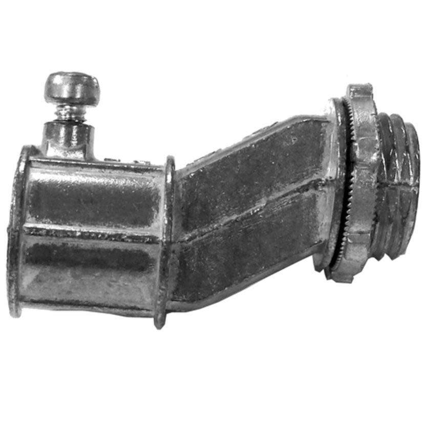 Appleton NEER TN-50 Offset Set Screw Conduit Nipple, 1/2 in, For Use With EMT Fittings, Die Cast Zinc