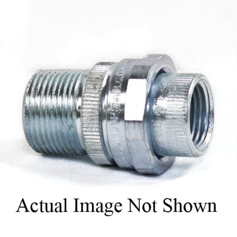 Emerson Electric Appleton® UNILETS® UNY75-50NR-A Dust-Ignitionproof Explosionproof Conduit Union, 3/4 x 1/2 in, Copper Free Aluminum, Natural