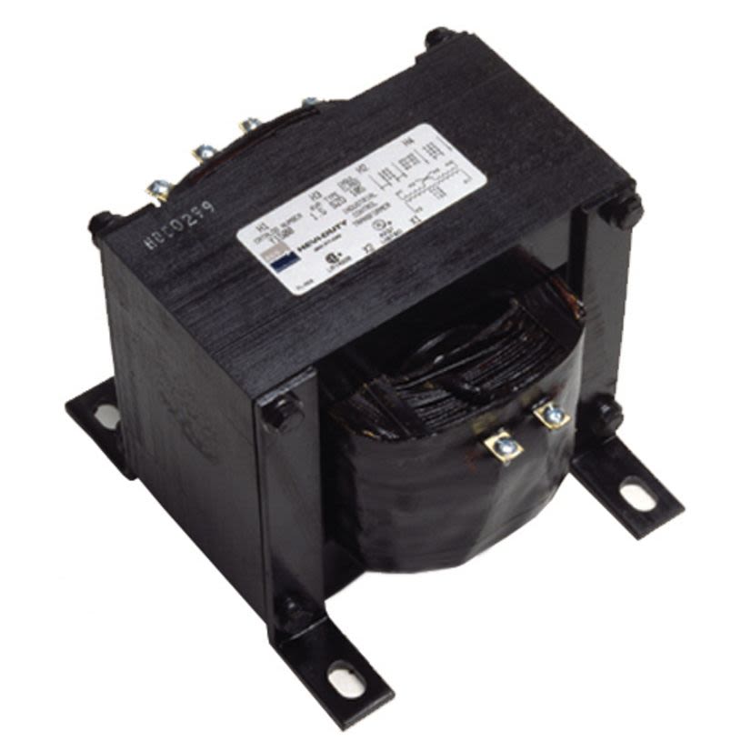 Emerson Electric SolaHD Y1500 SBE Open Style Drive Isolation Transformer With Weather Shield, 240/480 VAC Primary, 120 VAC Secondary, 1.5 kVA Power Rating, 60 Hz, 1 Phase