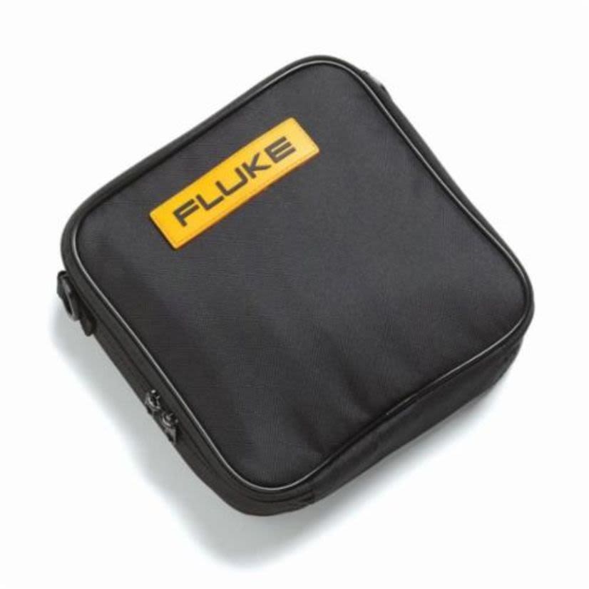 Fluke C116 Soft Zipper Closure Carrying Case, 2 in L x 8-3/4 in W x 14.57 in D, Polyester 600D