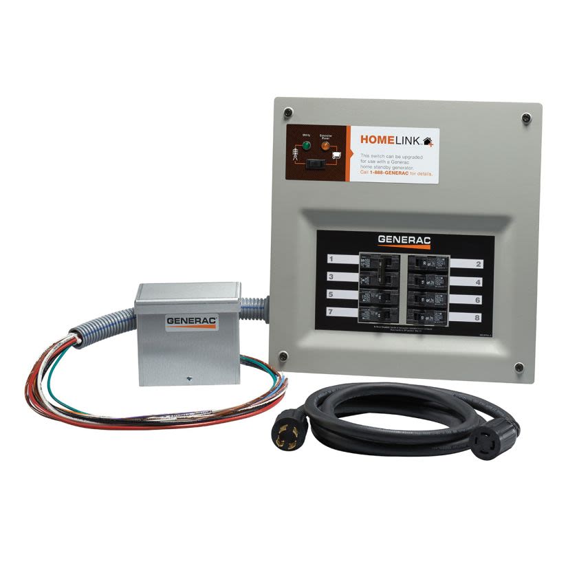 Generac 6854 30 Amp Indoor Transfer Switch Kit
