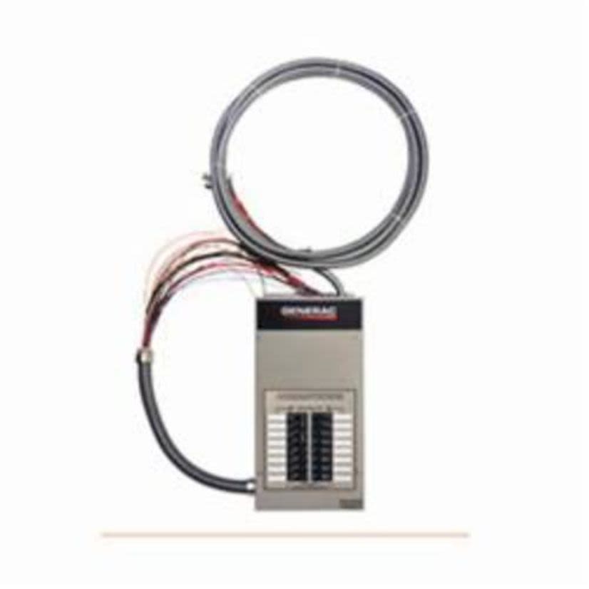 Generac RTG16EZA1 Pre-Wired Automatic Transfer Switch With Built-In Load Center, 120/240 V AC, 100 A, 1 Phase, NEMA 1