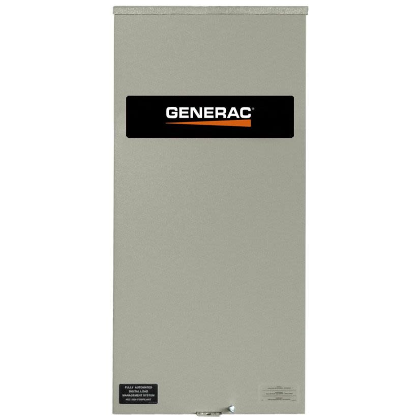 Generac RTSN100G3 RTS Automatic Transfer Switch, 120/208 V, 100 A, 3 Phases, NEMA 3R Enclosure
