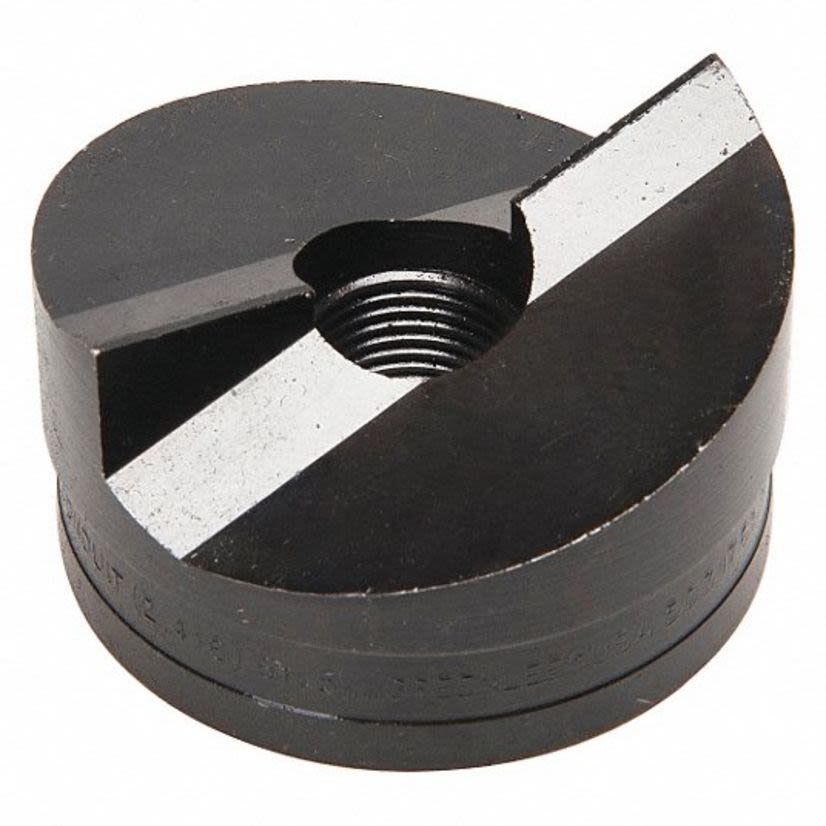 Greenlee Slug-Buster 35158 Round Replacement Punch, 1.595 in Dia Cutting, ISO 40 Conduit/Pipe