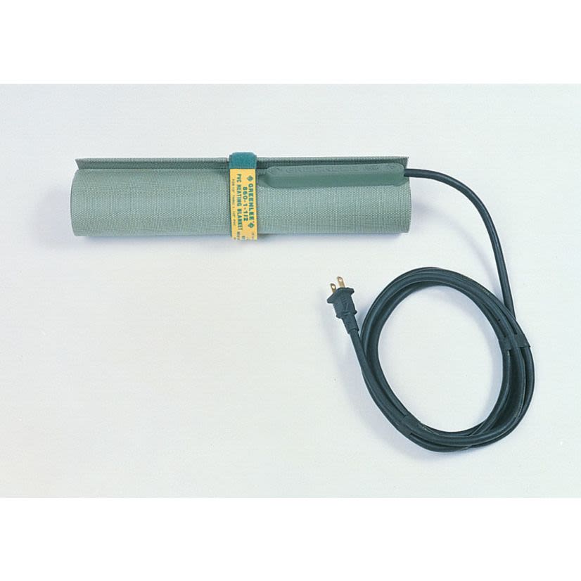Greenlee 860-4 Heating Blanket, 120 V AC, 1300 W Power Rating, 38 in L x 16-1/4 in W
