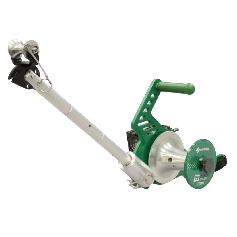 Greenlee Versi-Tugger G1 G Series Handheld Drill Puller, 1/2 to 4 in Conduit Pulling, Aluminum/Steel