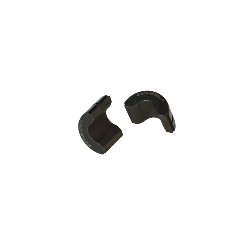 Greenlee KD12-12 Hydraulic U Style Crimping Die, 3 to 2 AWG