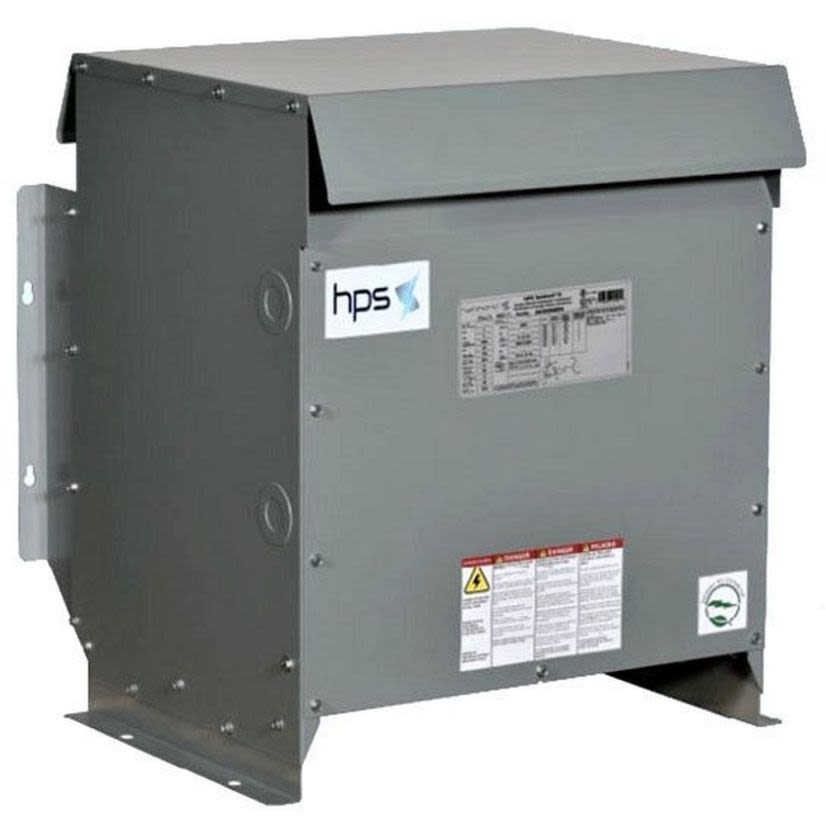 HPS SG3A0075KB Sentinel G Energy Efficient General Purpose Distribution Transformer, 480 Delta V AC Primary, 208Y/120 VAC Secondary, 75 kVA Power Rating, 60 Hz, 3 Phase